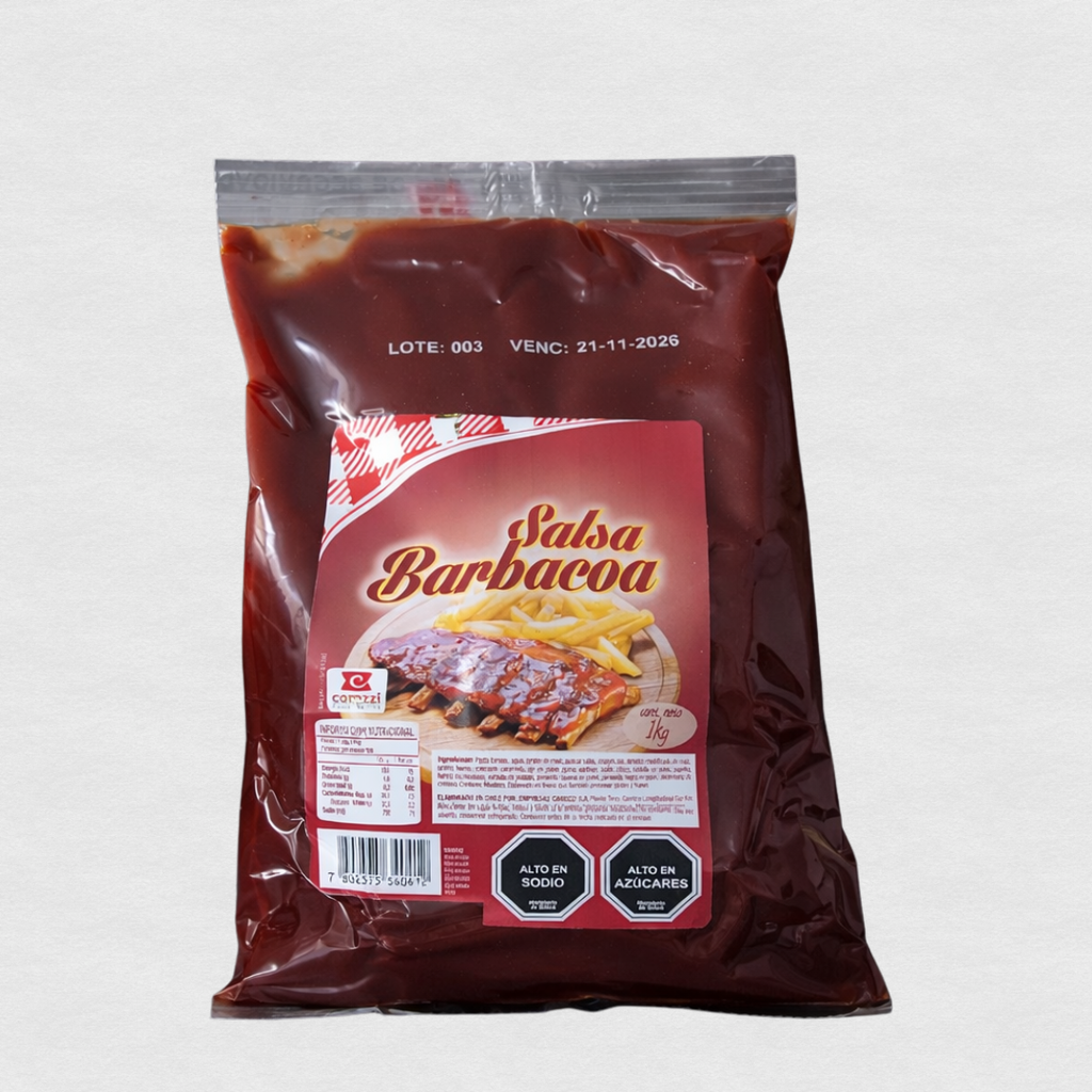 Salsa BBQ Bolsa 1kg