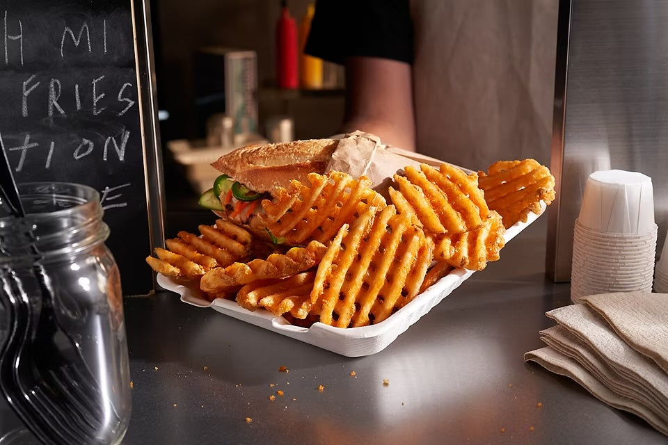 Papas Fritas Congeladas Waffle Rejilla 2 kg