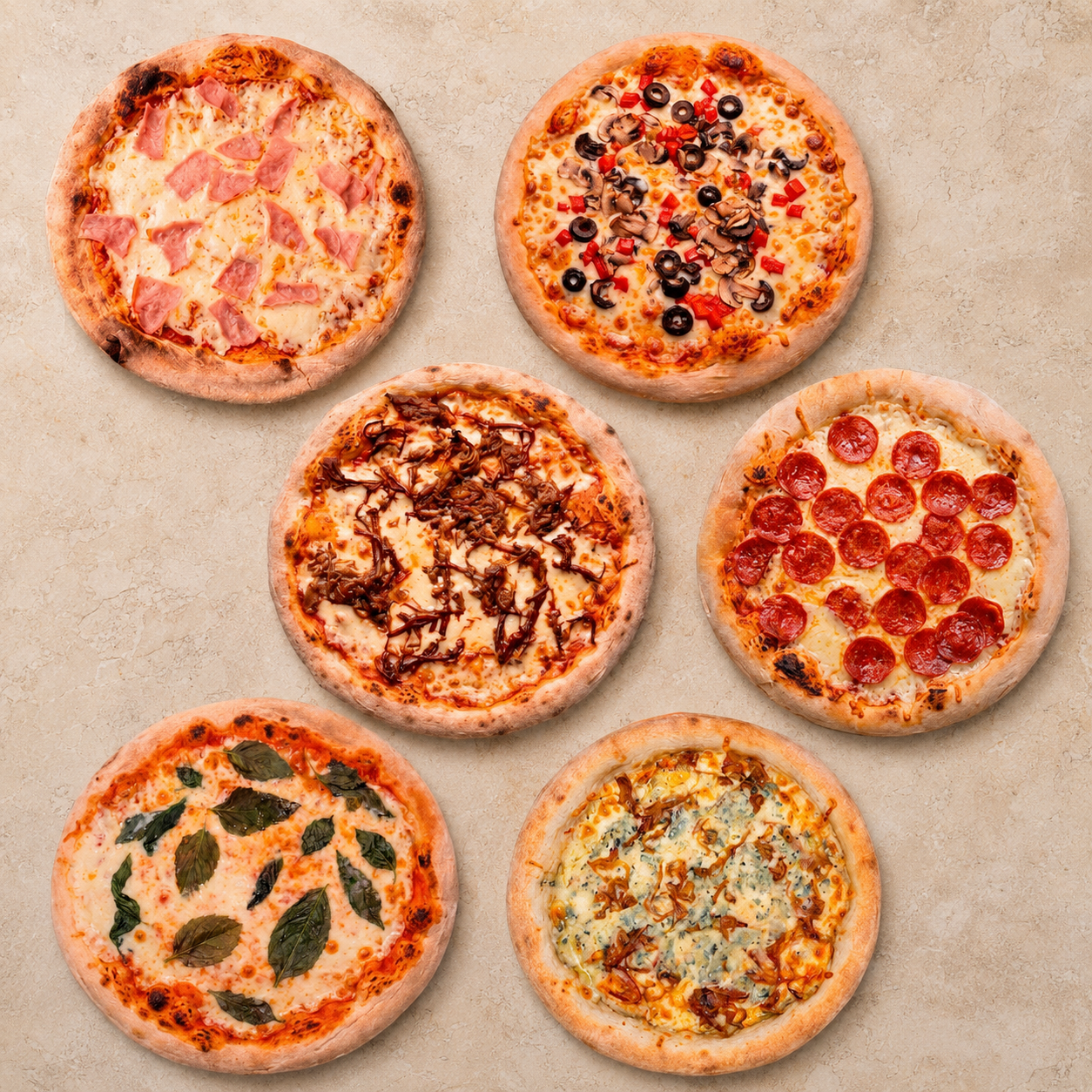 Pack 10 Pizzas Congeladas 30 cm