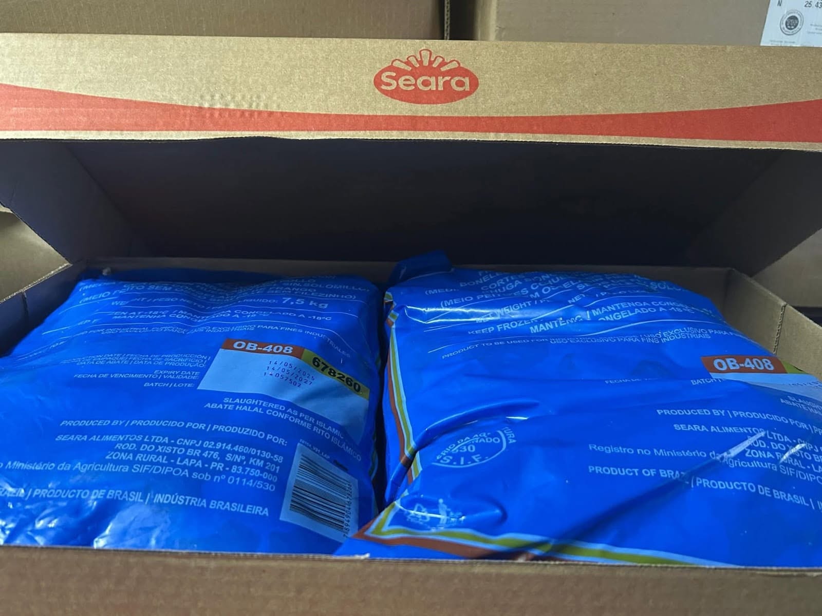 Pechuga Deshuesada caja 15 kg SIN MARINAR –  2 bolsas de 7.5 kg
